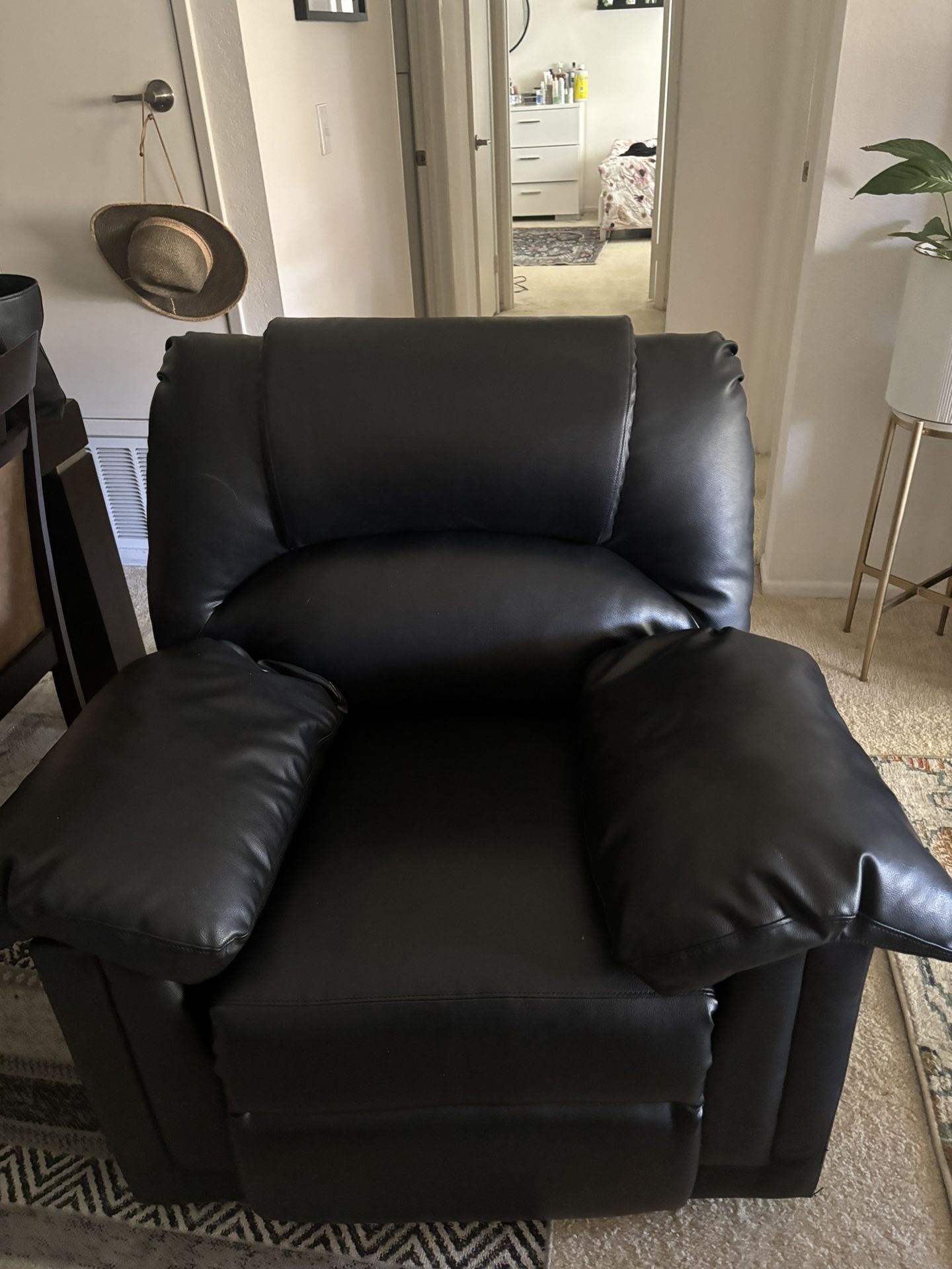Leather Recliner Chair