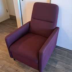 Ikea Gistad Recliner, Dark Red. Used - Very Good Condition 