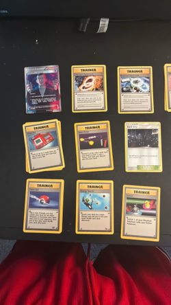 Trainer Pokémon cards