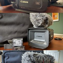 Canon 4k Camcorder 