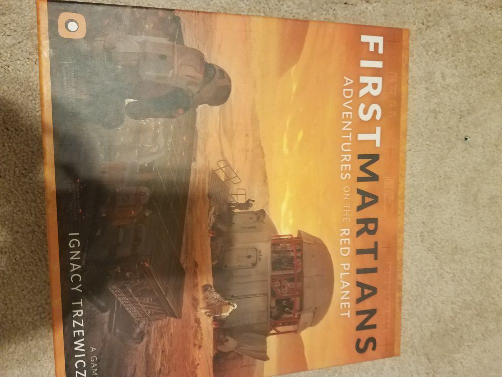 First Martians: Adventures on the Red Planet Board Game