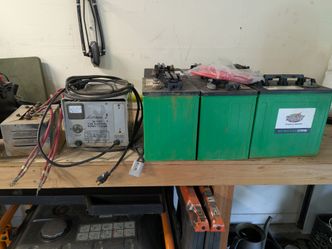 Golf cart batteries