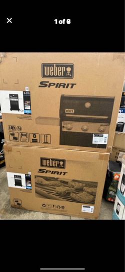 Weber Spirit E-315 3-Burner Natural Gas BBQ in Black