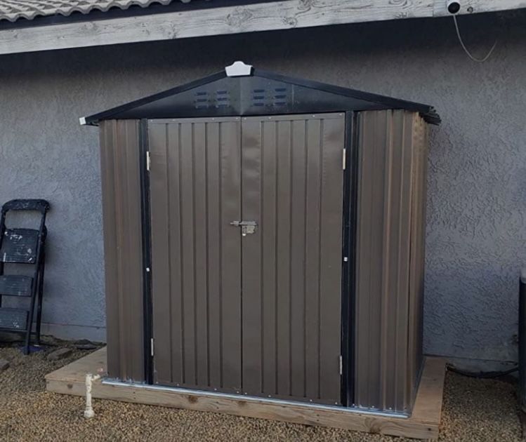 Brand New 6x8Metal storage Shed Yard lawn Garden Tools 6x8 Storage 