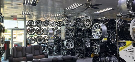 WHEEL AND TIRE SETS $40 DOWN