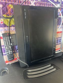 Element Small Flat Screen TV with Remote