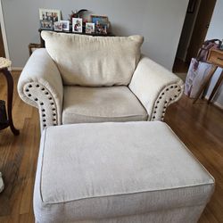 Set Of Couches With Ottoman In GREAT SHAPE!!! 