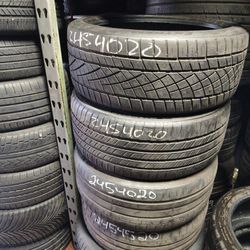 Some Used 245/40/20 Tires $50 Each