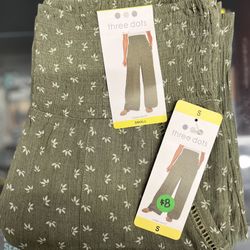 Three Dots Women’s Printed Pants 