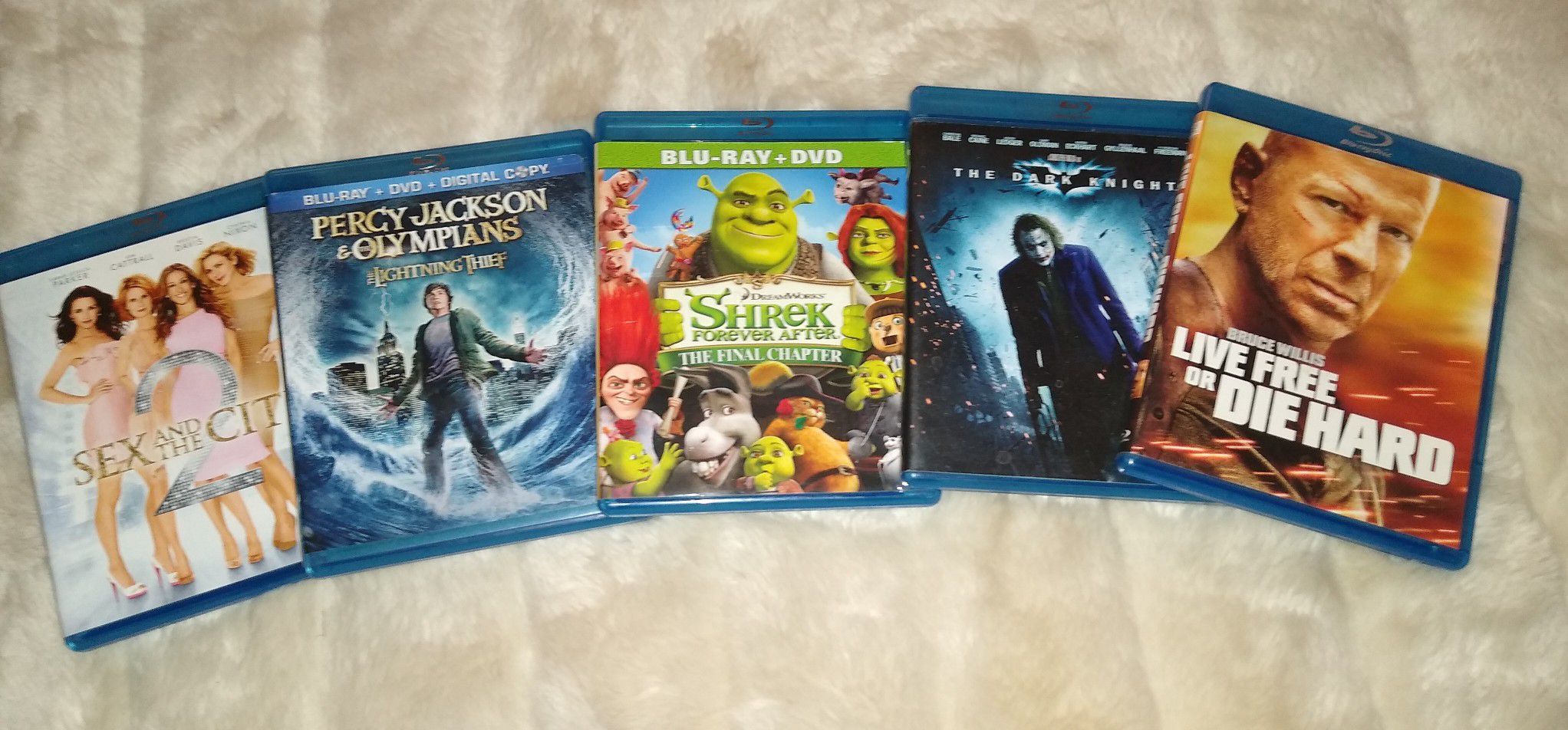 Blue Ray movies 5 total