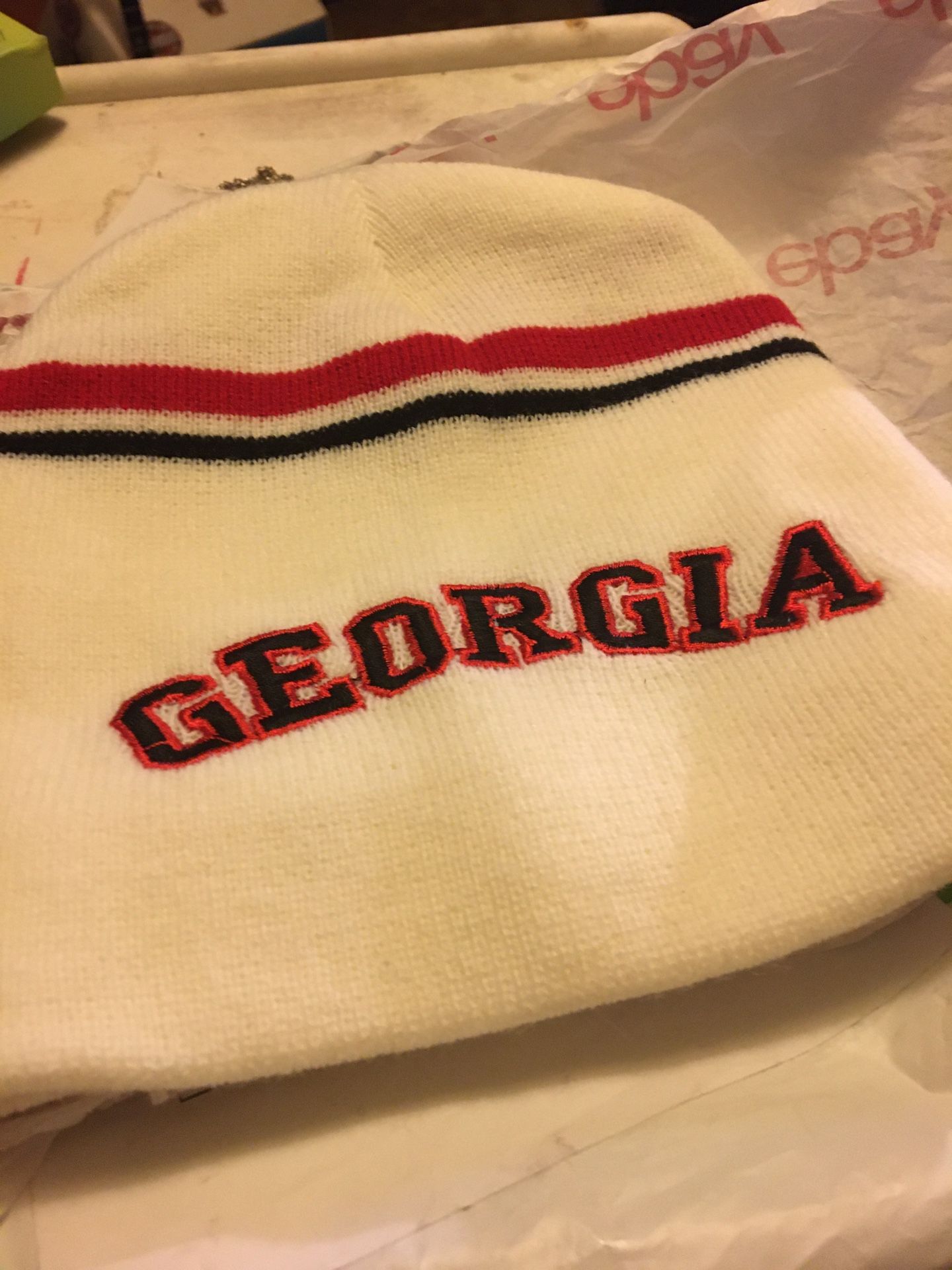 Georgia bulldog stocking hats