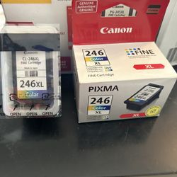 Printer Ink & Glossy Photo Paper 2 Unopened Cartridges 