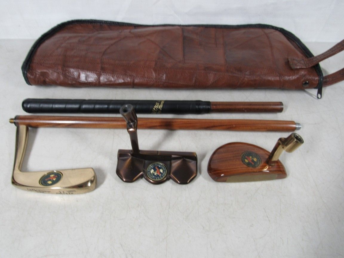 Golf Design 3 Club Loudoun Golf & CC Golf Set Woodie Invader Iron