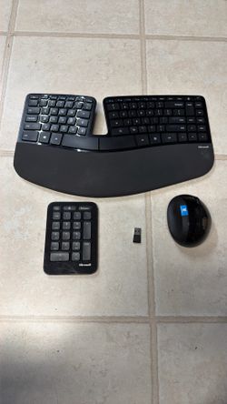 Microsoft Sculpt Ergonomic Keyboard, Mouse And Keypad 