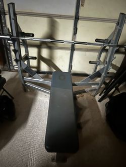 Hammer Strength Weight Bench & bar