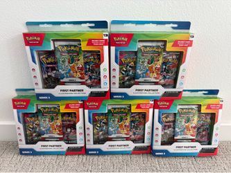 Pokemon TCG First Partner Illustration Collection Series 3 Sealed NEW