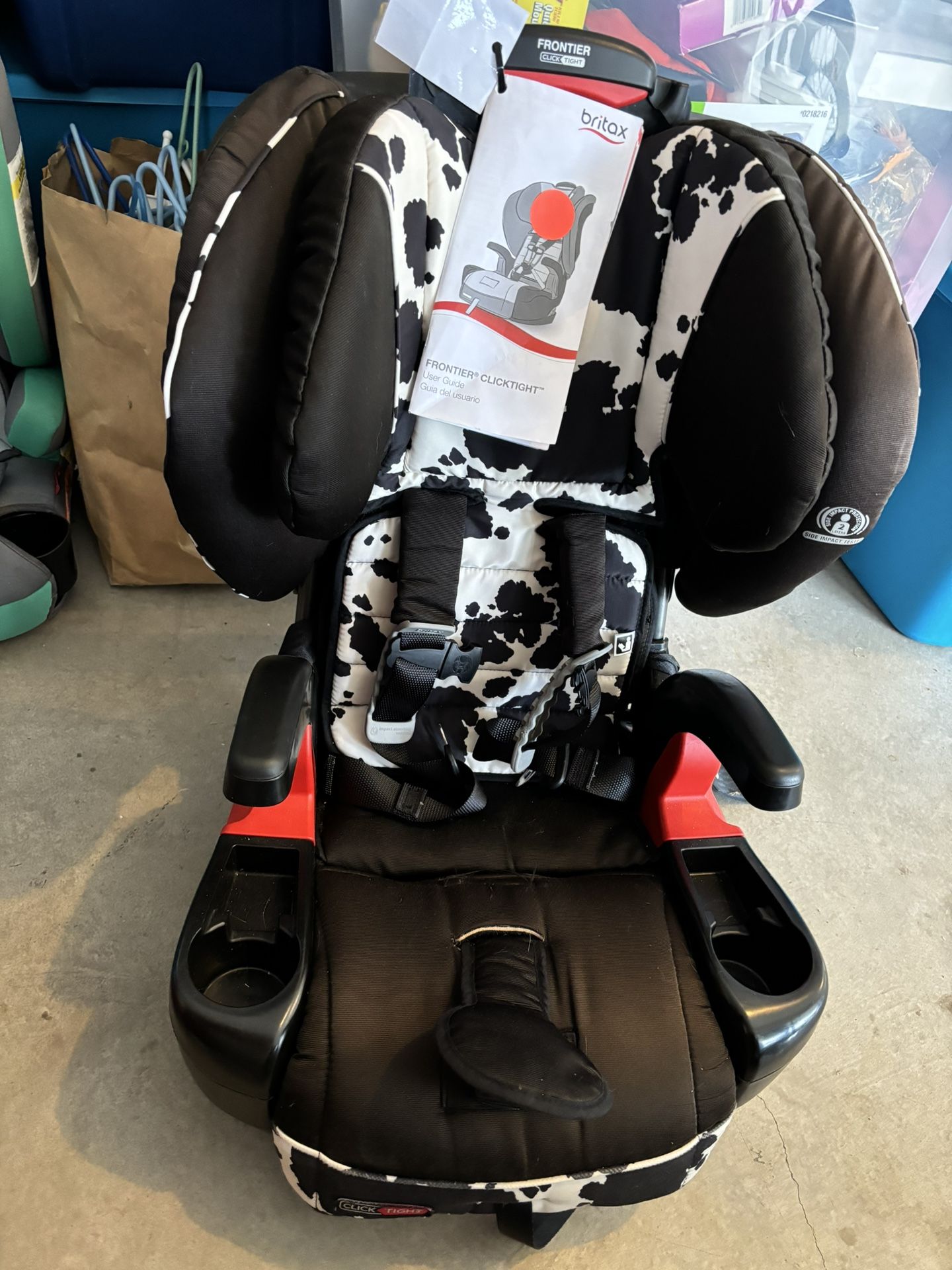 Britax Frontier car seat Cowmooflage for Sale in Bothell, WA - OfferUp