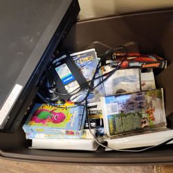 Misc. VHS Tapes And Multi VHS/DVD Player
