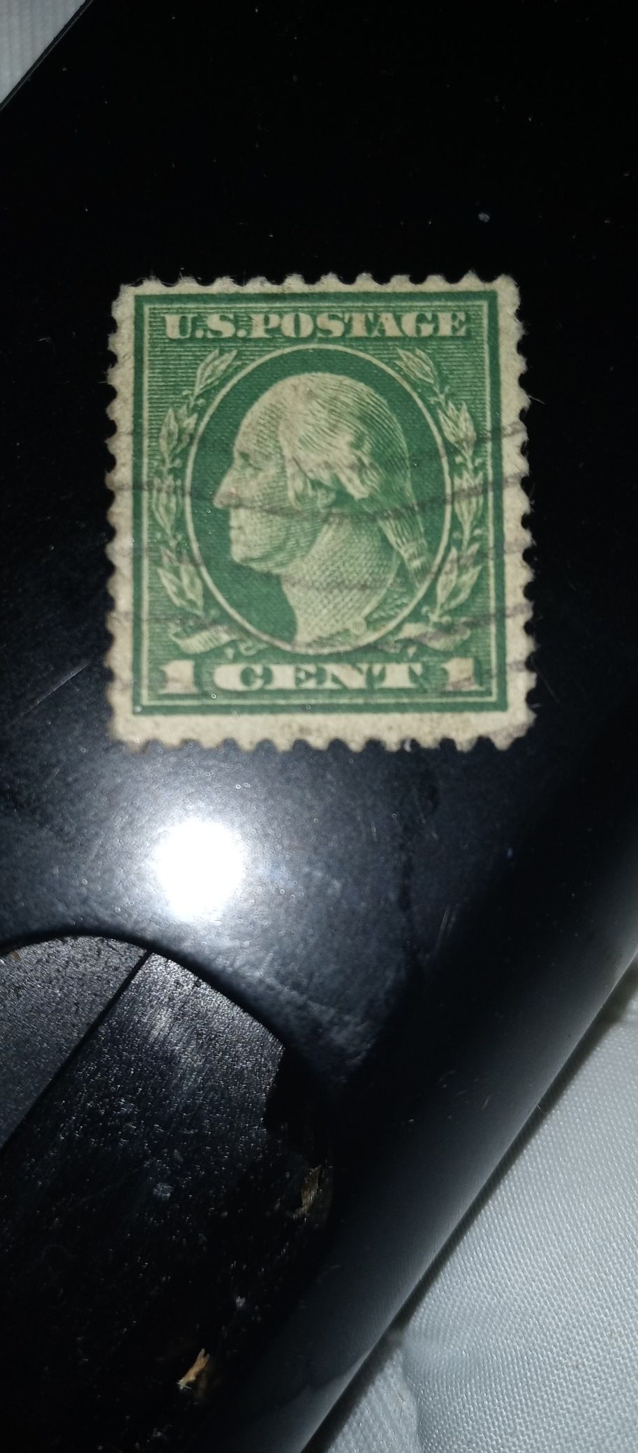 1908-1912 1 cent (green) 2cent (red) Thomas Jefferson stamp