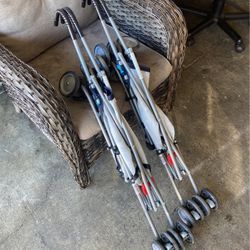 Set Of Children Strollers 