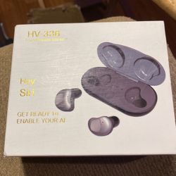 True wireless stereo earbuds