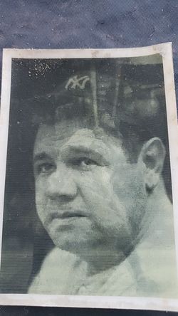 BABE RUTH CARD.