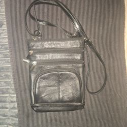 Black Vertical Purse 