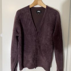 Stussy OG Shaggy Cardigan