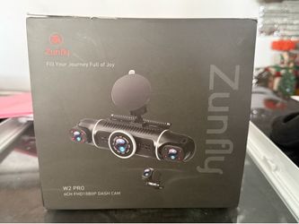 NEW Zunfly W2 Pro 4-Channel 1080P Dash Cam with Night Vision