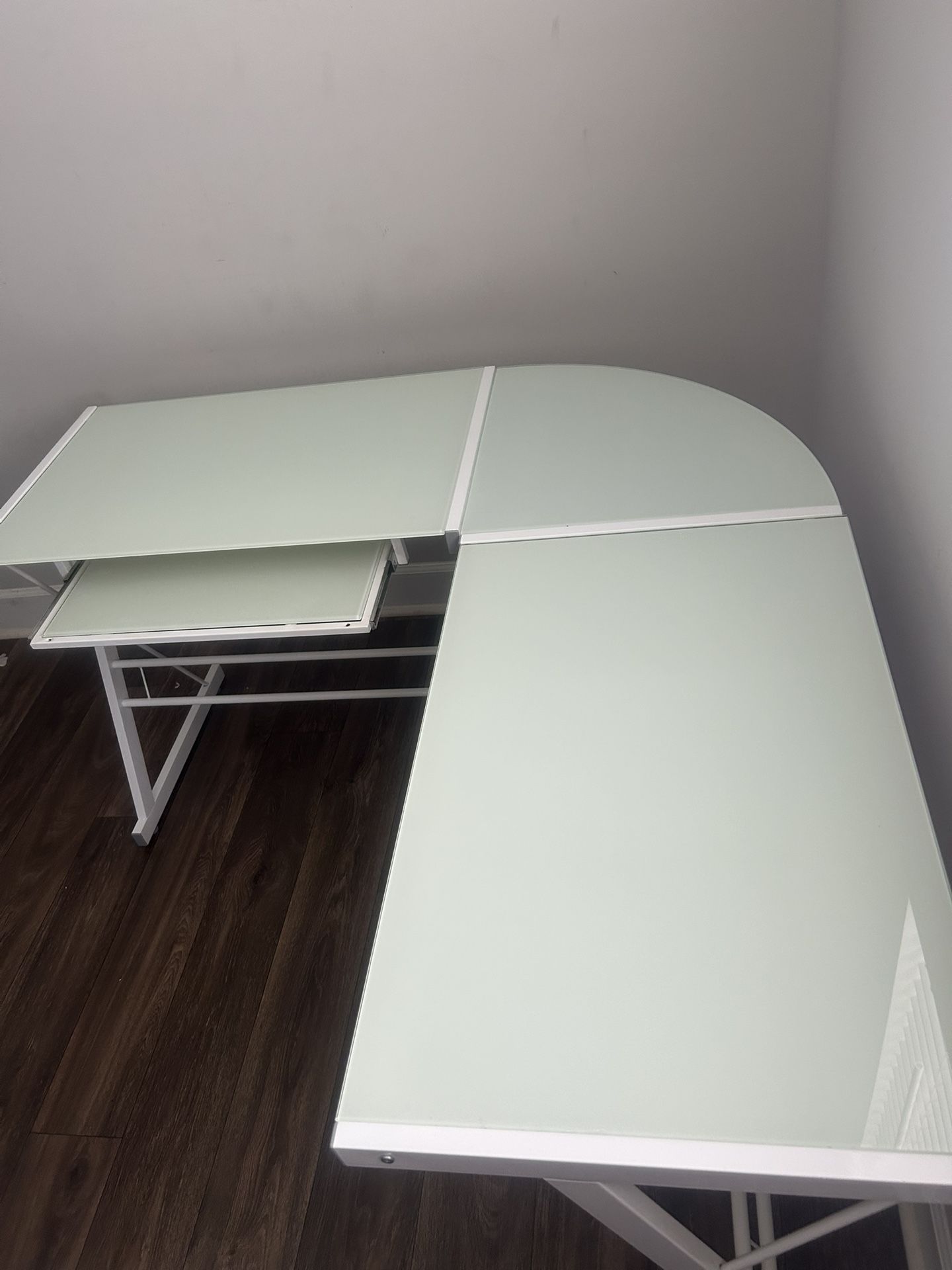 Glass Desk