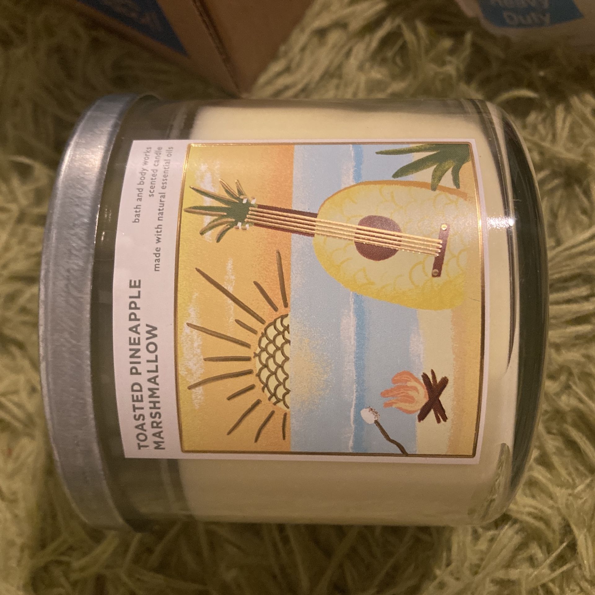Toasted Pineapple Marshmallow Candle 