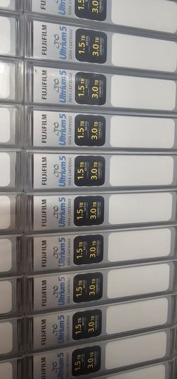 Brand New LTO-5 Tapes 1.5 to 3.0TB
