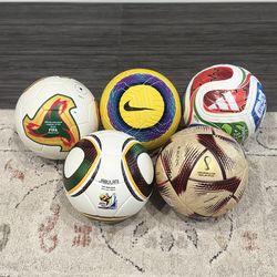 World cup soccer balls