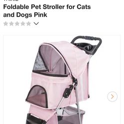 Dog:cat Stroller 