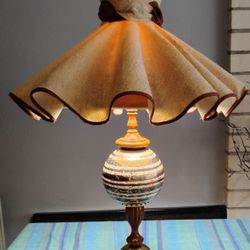 Vintage Shabby Chic Table Lamp