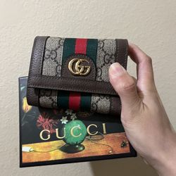 ❤️💚GG Ophidia Small Wallet🤎