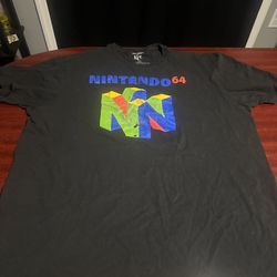 VTG Style NINTENDO 64 Back T-shirt  XL