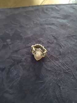 Pearl ring (not real)