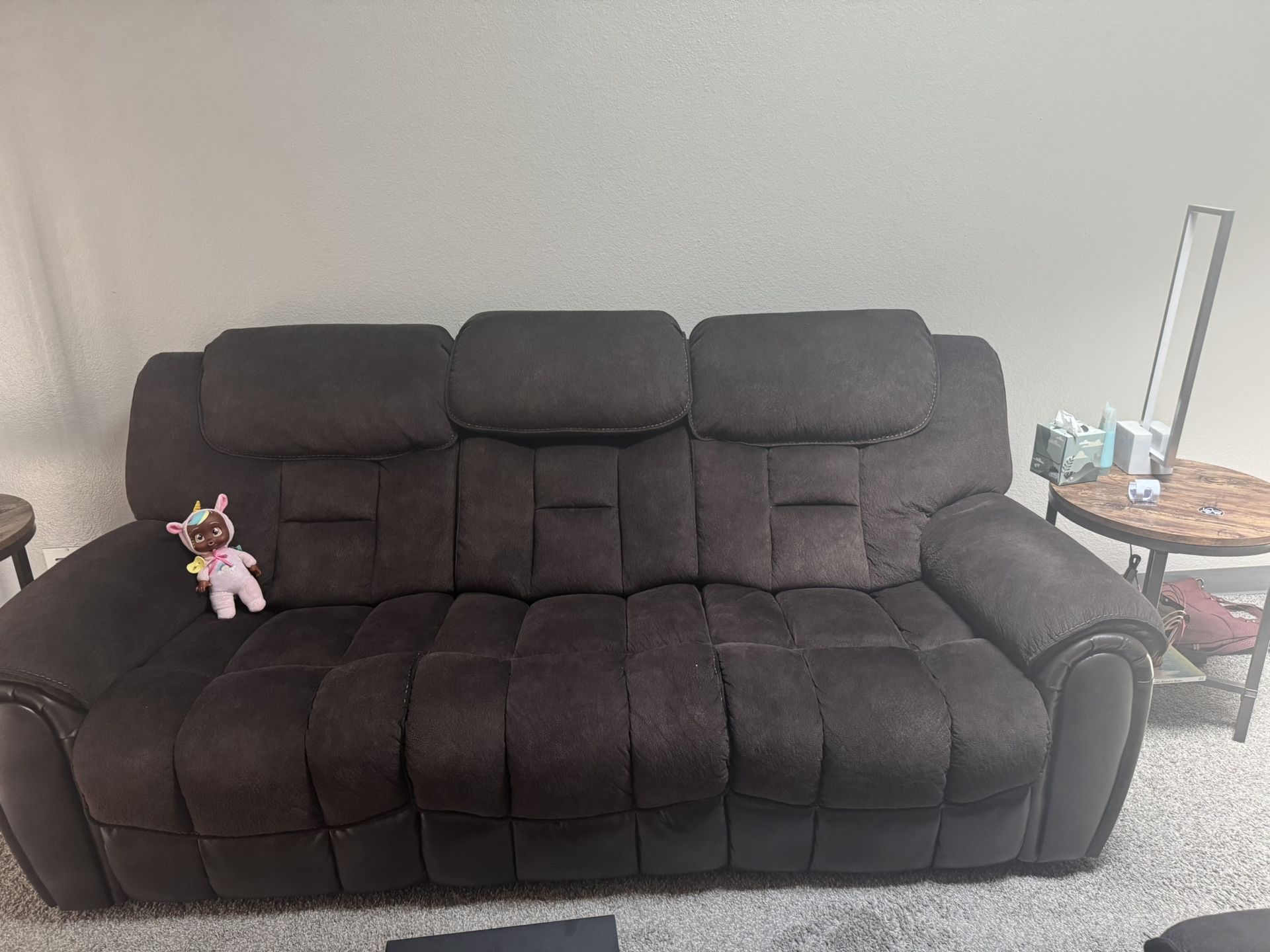 AFW Chocolate Living Room Set