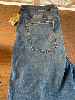 Women's Medium Wash Distressed Jeans size 22