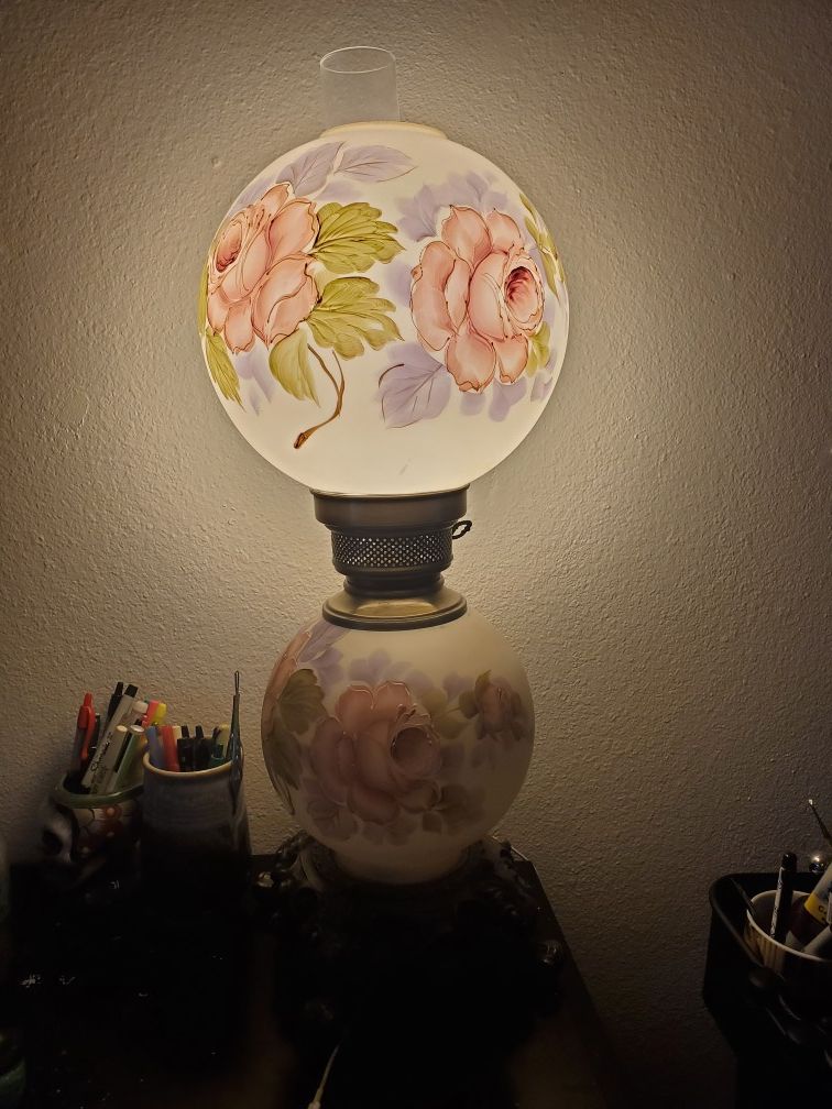 Vintage parlor lamp