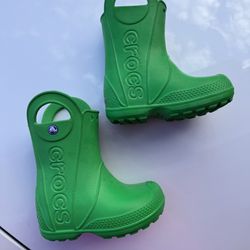 Toddler Rain Boots crocs 