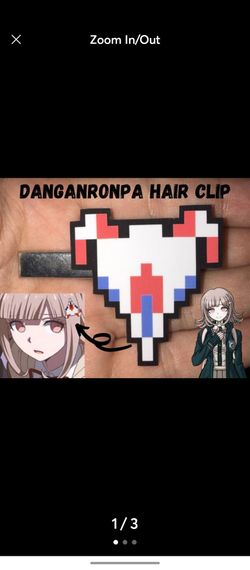 Danganronpa Hair Clip