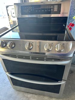 LG Double oven electric stove
