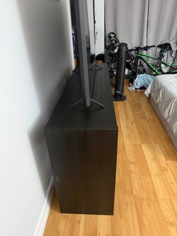 Black-Brown 8-Cube Organizer Shelf / TV Stand (IKEA KALLAX Style)