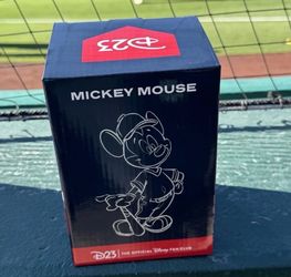Los Angeles Angels Mickey Mouse D23 Bobblehead SGA 8/12/26 NEW IN BOX