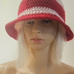 Handmade Crochet Bucket Hat 