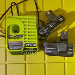 Cargador rápido y 2 baterías