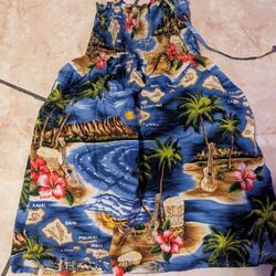 Hawaiian Toddler Dress 