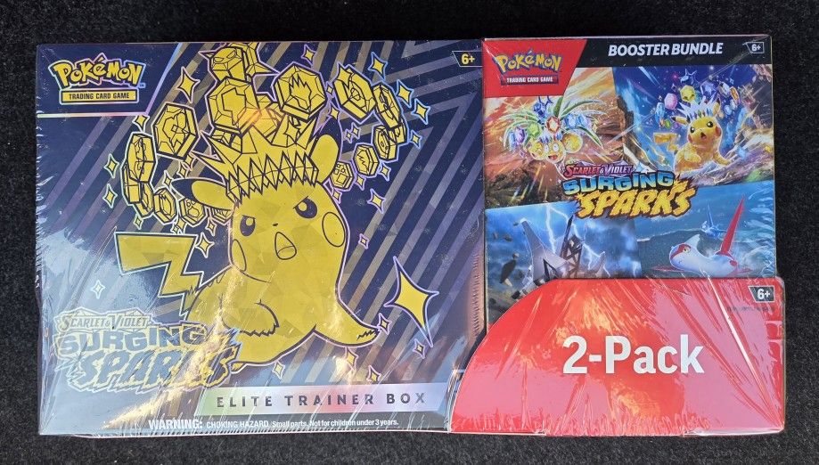 Pokémon Surging Sparks Bundle 2-pack